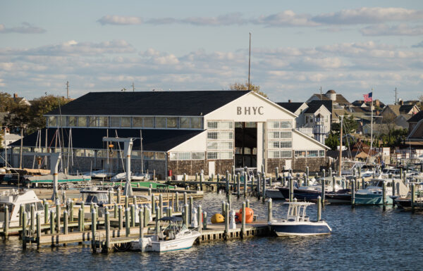 This Bay Head Yacht Club Couple Rode Into Their Reception on a Boat