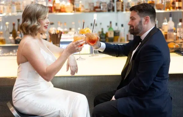 What Happens When a Wedding Planner Gets Married? A Reception at a Bar.