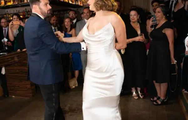 What Happens When a Wedding Planner Gets Married? A Reception at a Bar.