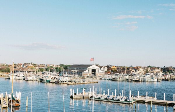A Nautical Vibe and Intimate Boat Ride at This Waterfront Wedding