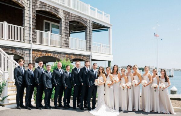 A Nautical Vibe and Intimate Boat Ride at This Waterfront Wedding