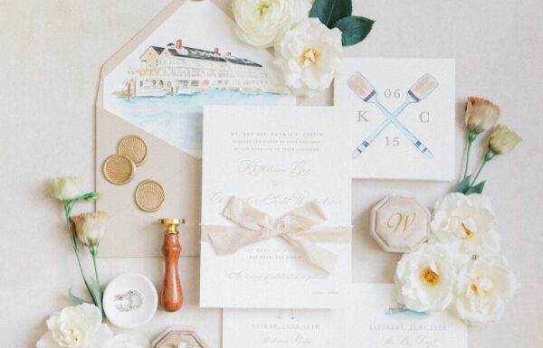 A Nautical Vibe and Intimate Boat Ride at This Waterfront Wedding