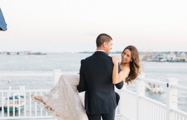 A Nautical Vibe and Intimate Boat Ride at This Waterfront Wedding
