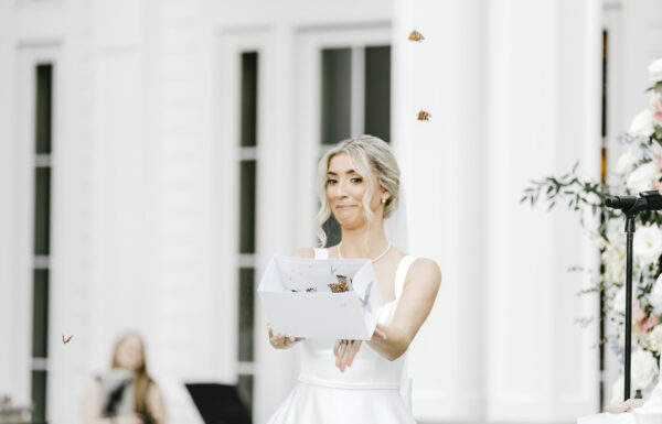 A Blue And White Wedding That Was ‘A True Bacchanalia’