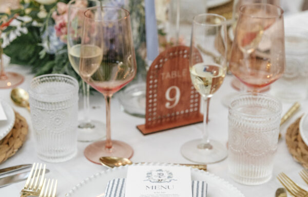 A Blue And White Wedding That Was ‘A True Bacchanalia’