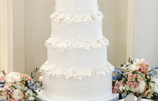 A Blue And White Wedding That Was ‘A True Bacchanalia’