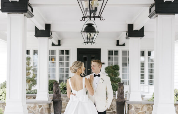 A Blue And White Wedding That Was ‘A True Bacchanalia’