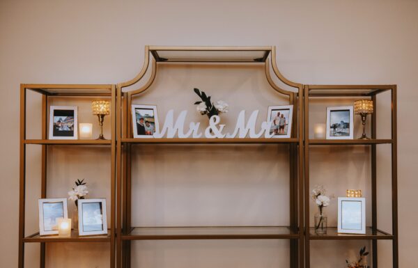 An Elegant and Romantic Wedding With Pops of Blue, Red and Gold
