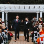 An Elegant and Romantic Wedding With Pops of Blue, Red and Gold
