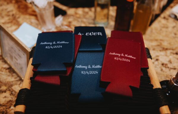 An Elegant and Romantic Wedding With Pops of Blue, Red and Gold