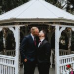 An Elegant and Romantic Wedding With Pops of Blue, Red and Gold