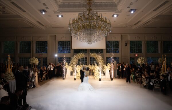 Ballroom wedding at the Estate at Florentine Gardens in River Vale NJ.