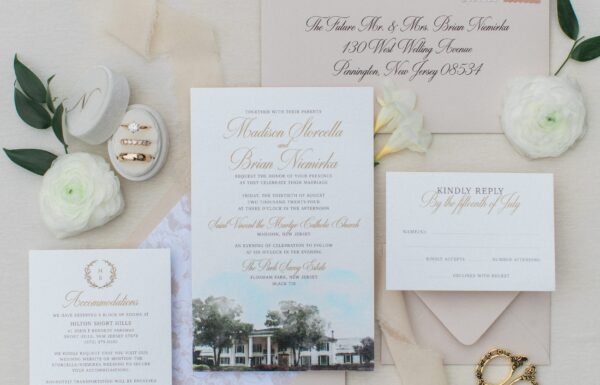 College Sweethearts Create a Timeless Wedding Steeped in Traditions