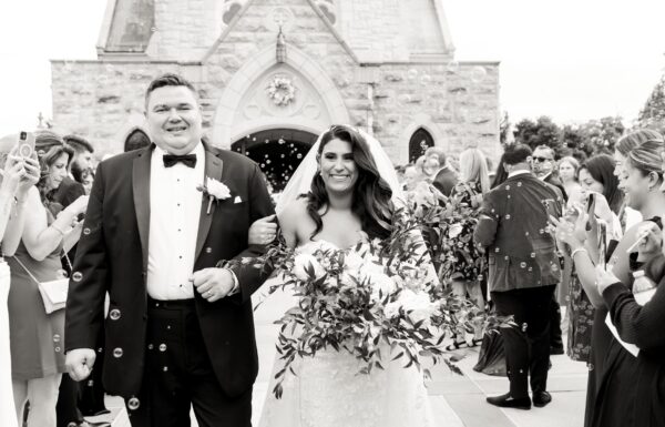 College Sweethearts Create a Timeless Wedding Steeped in Traditions