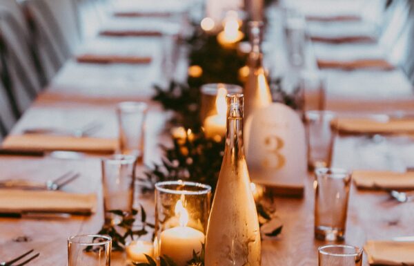 A Modern Rustic Wedding Where the Guests Arrived By Tractor and Enjoyed a S’mores Bonfire