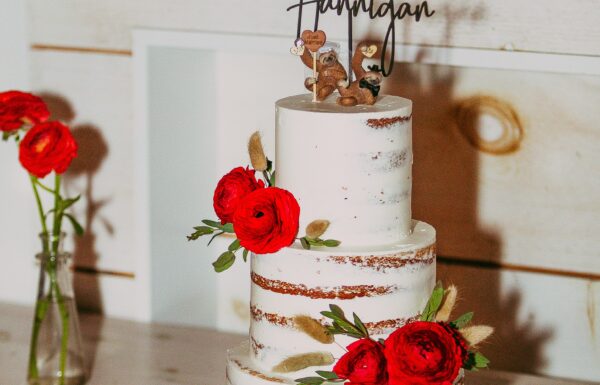 A Modern Rustic Wedding Where the Guests Arrived By Tractor and Enjoyed a S’mores Bonfire