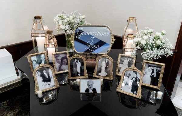 An Elegant New Year’s Eve Wedding at the Shore Focused on Faith & Family