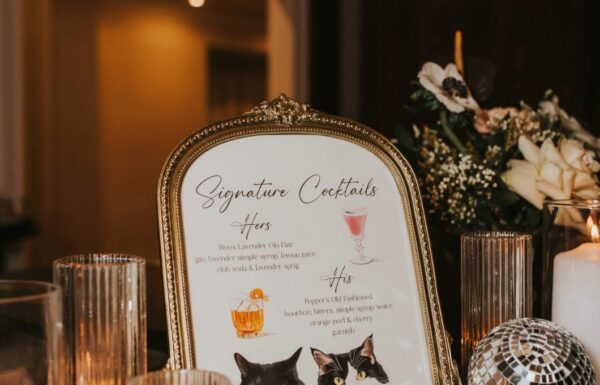 This Couple Blended Their Different Backgrounds in a Romantic Fall Wedding
