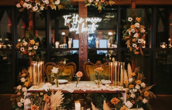 This Couple Blended Their Different Backgrounds in a Romantic Fall Wedding