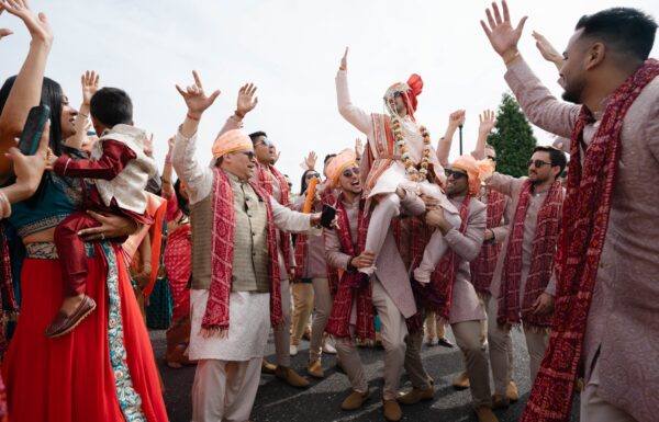 The Groom Arrived on a Horse and Then Stepped in as The DJ At This Indian Wedding