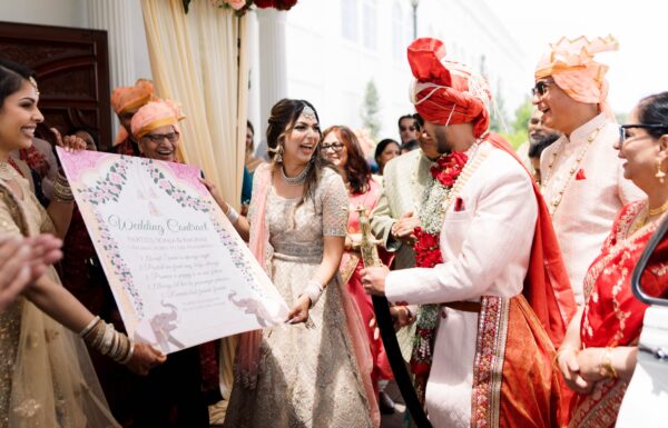 The Groom Arrived on a Horse and Then Stepped in as The DJ At This Indian Wedding