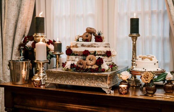 A Dark and Moody Fall Wedding With All the Bookish Touches