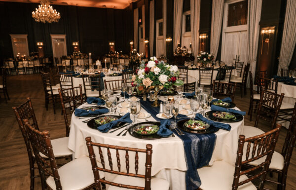A Dark and Moody Fall Wedding With All the Bookish Touches