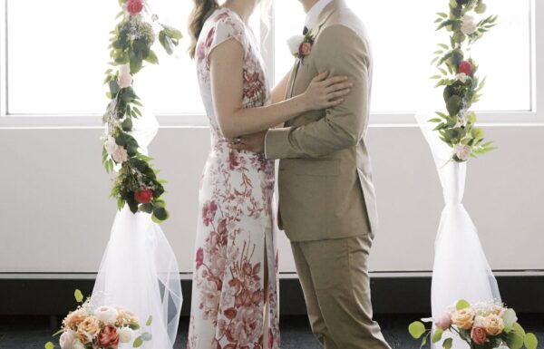This Micro Wedding Beautifully Fused Eastern and Western Traditions