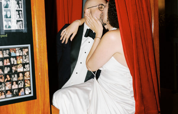 A Rooftop Wedding Overlooking the Ocean
