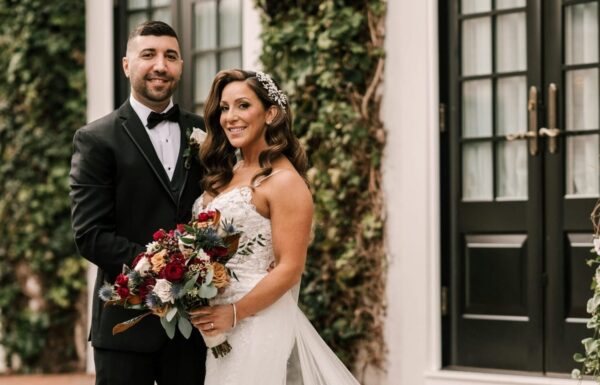 A Dark and Moody Fall Wedding With All the Bookish Touches