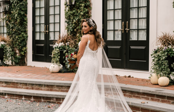 A Dark and Moody Fall Wedding With All the Bookish Touches