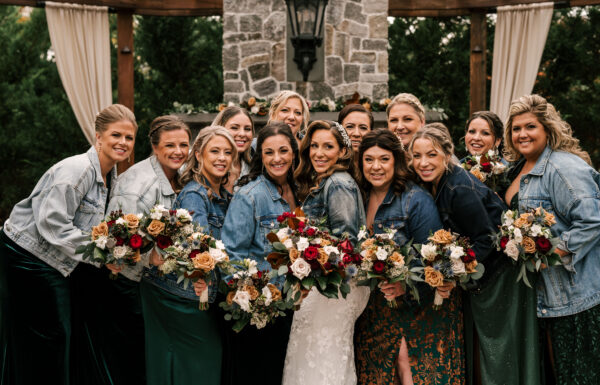 A Dark and Moody Fall Wedding With All the Bookish Touches