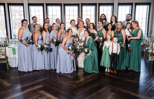 These Brides Celebrated Their Love of Rugby at Their Running Deer Golf Club Wedding