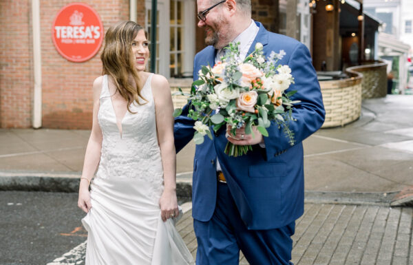 They Did It Their Way With a 40-Person Princeton Wedding