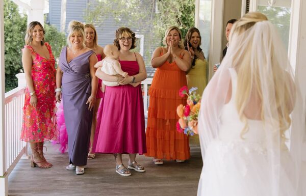 A Laidback Jersey Shore Wedding With a Backyard Feel