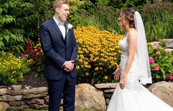 Drew & Kelly at the Mansion at Mountain Lakes