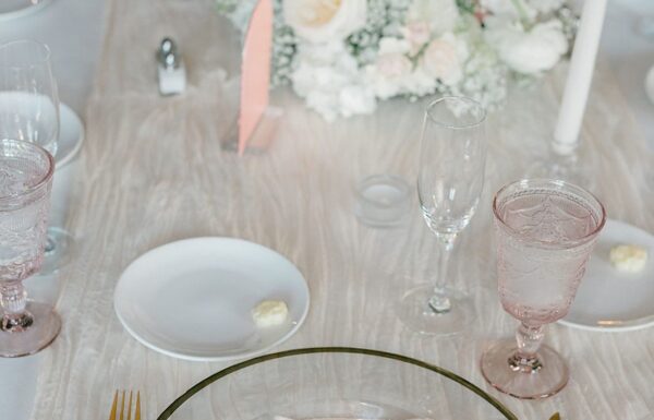 Pink, Gold and Plenty of Style at This Renault Winery Wedding