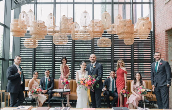 Vibrant Murals & Disco Balls at This Asbury Park Wedding