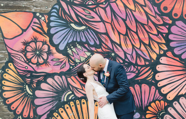 Vibrant Murals & Disco Balls at This Asbury Park Wedding