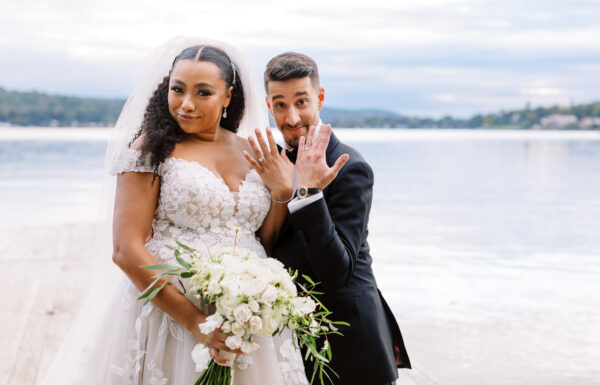 The wedding of ‘Happy Camp Vibes’ & a Waterfront Ceremony at This Lake Mohawk Country Club Wedding Gallery 0