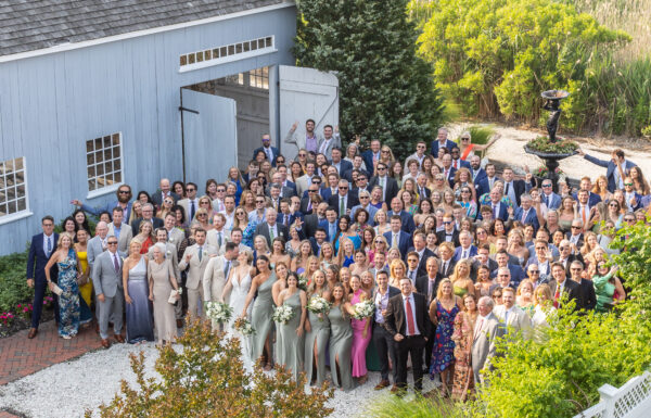 This Shore-Loving Couple Had a Sea Glass Seating Chart at Their Wedding
