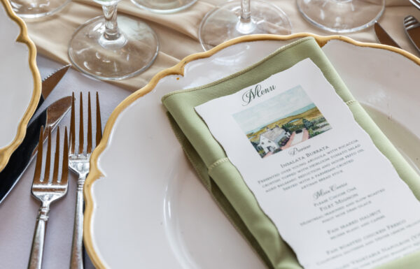 This Shore-Loving Couple Had a Sea Glass Seating Chart at Their Wedding