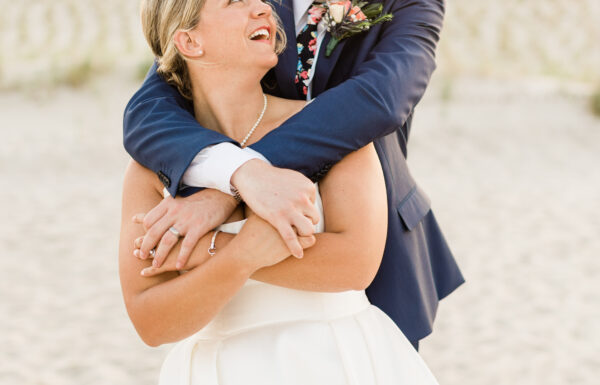 This Couple Ate Pizza on the Boardwalk In Their Wedding Outfits