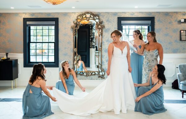 This Couple Was the First To Book Their Wedding at Park Loft in Oceanport