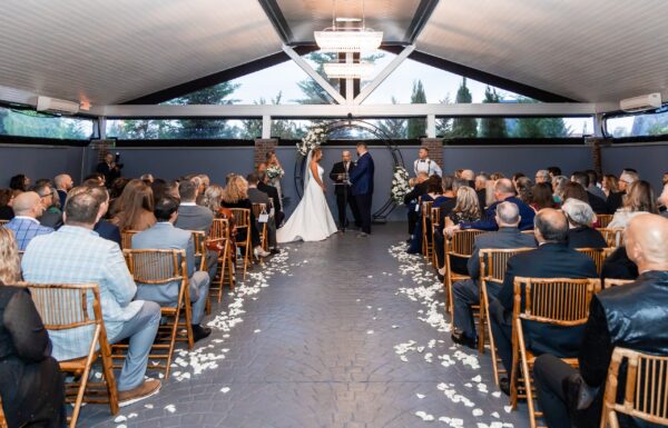This Couple Was the First To Book Their Wedding at Park Loft in Oceanport