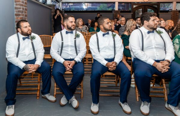 This Couple Was the First To Book Their Wedding at Park Loft in Oceanport