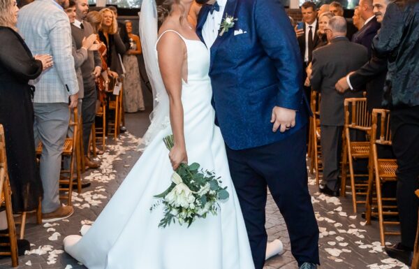 This Couple Was the First To Book Their Wedding at Park Loft in Oceanport