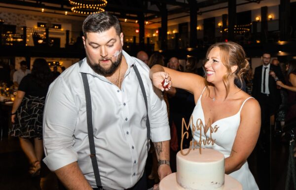 This Couple Was the First To Book Their Wedding at Park Loft in Oceanport