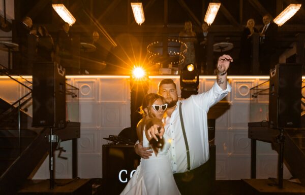 This Couple Was the First To Book Their Wedding at Park Loft in Oceanport