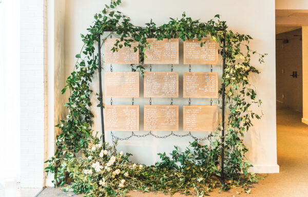 This Couple Had 17 Cakes as Centerpieces for Their Asbury Hotel Wedding
